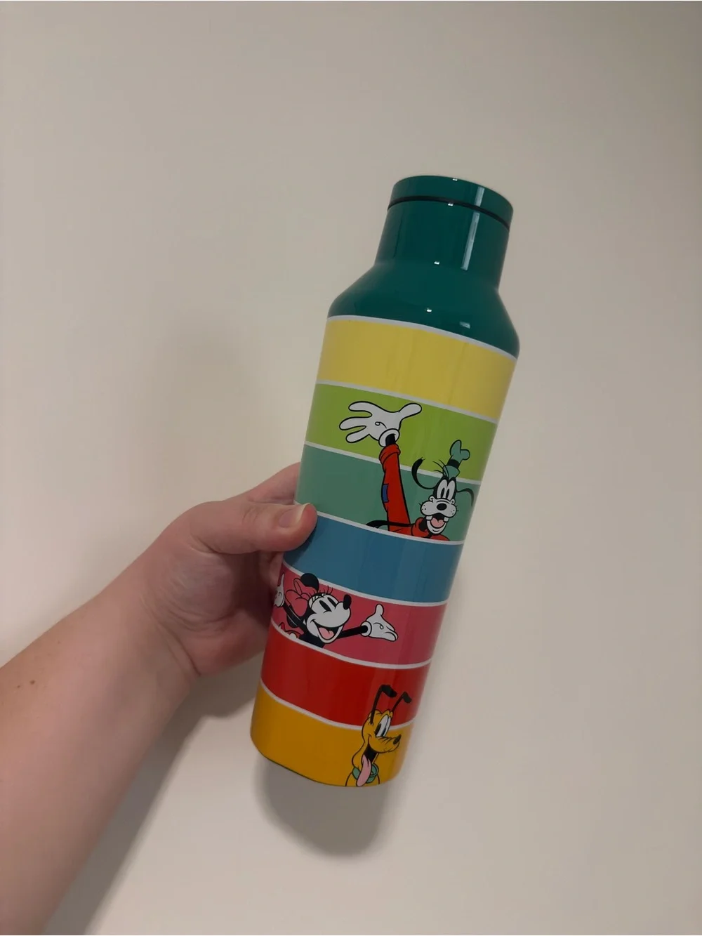 Disney x Corkcicle Mickey & Friends Rainbow Insulated Water Bottle